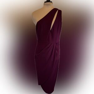 Lulu's One Shoulder Dress